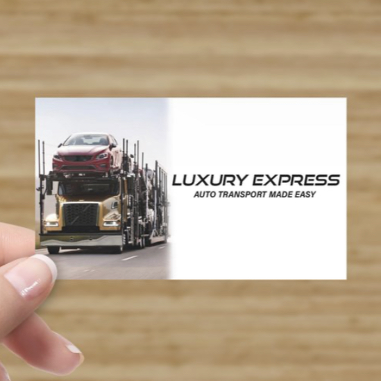 Luxury Express — business card by Jayfinity