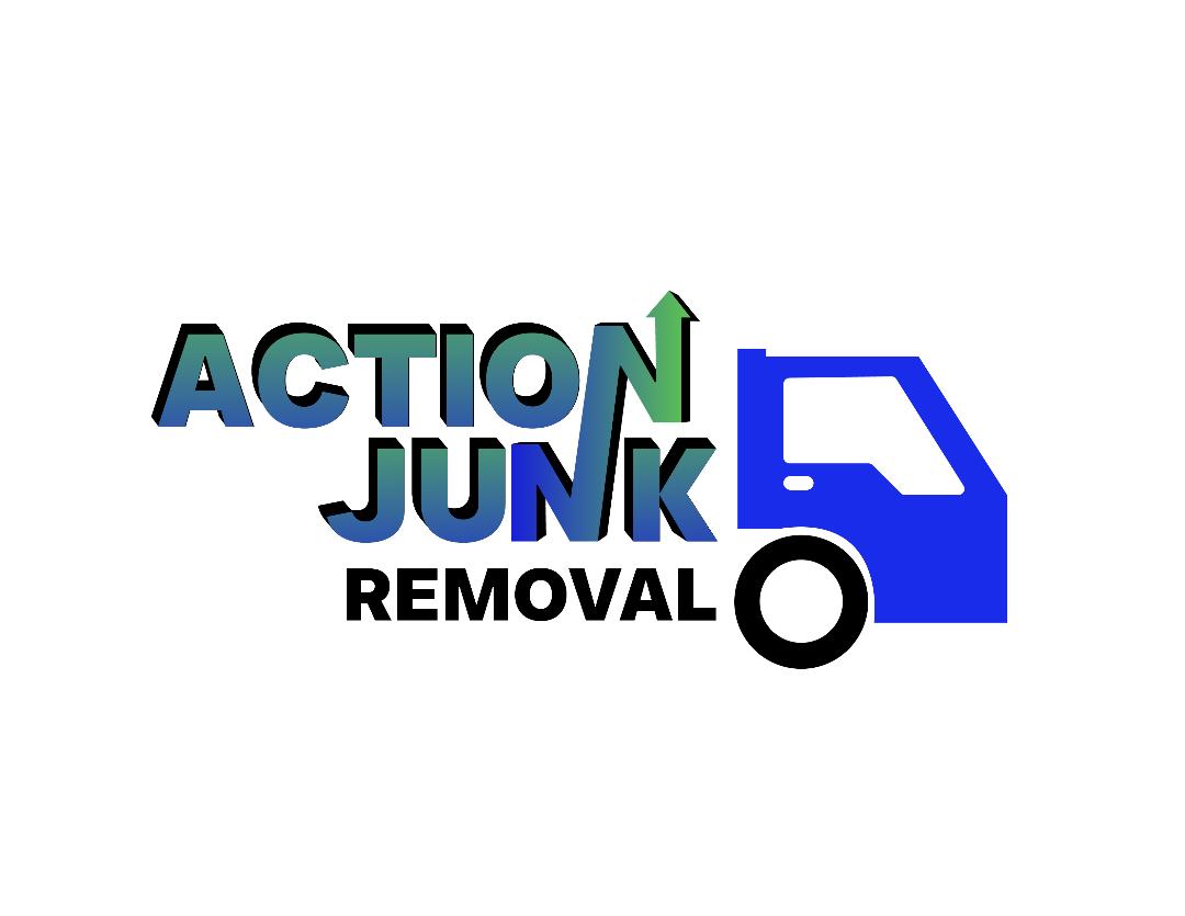 Action Junk Removal — logo design by Jayfinity